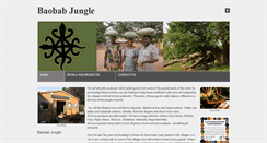 Desktop Screenshot of baobabjungle.co.uk